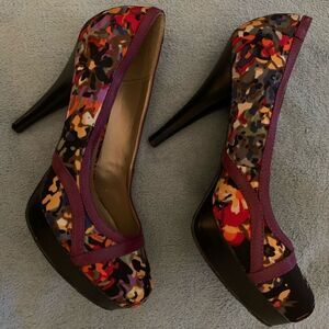 Madden Girl multicolored Alexsa Platform Heels Sz 9.5